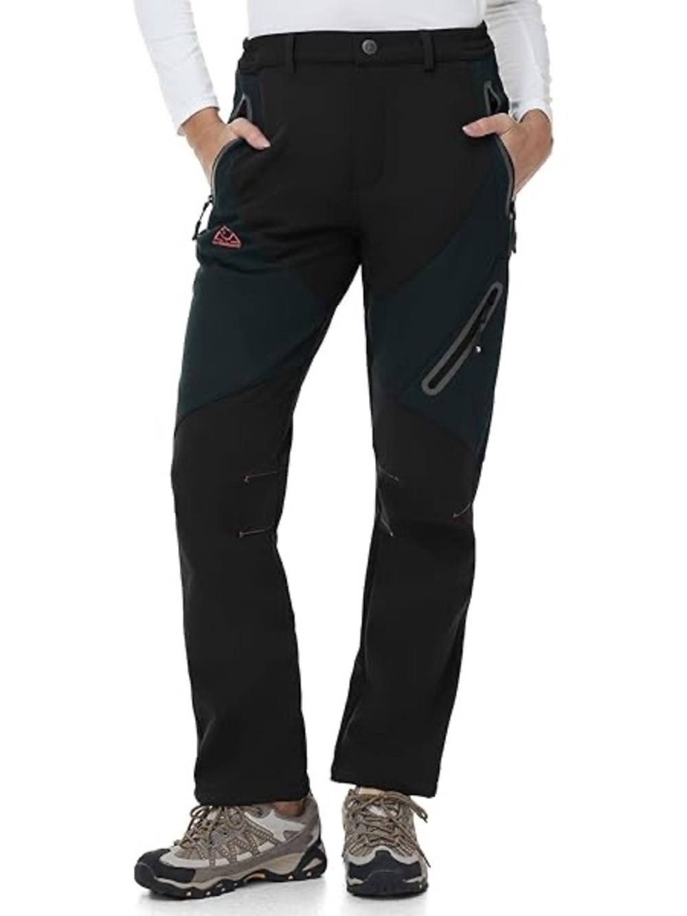 Outdoors Sports Insulated Water Resistant Warm Fleece
Lined Pants Size L